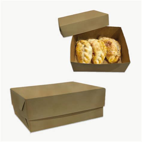 Caja Para Empanadas Kraft Packaging Express