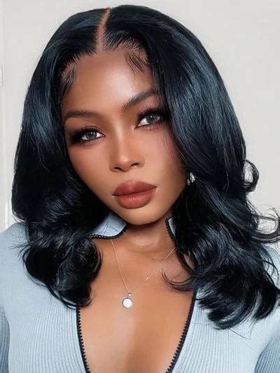 Body Wave Wear And Go Short Hd Swiss 13x4 Glueless Lace Frontal Bob Wigs Salonready Wig