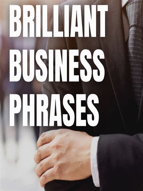 Brilliant Business Phrases | PDF | Due Diligence