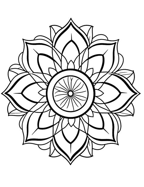 Mandala Coloring Pages Adult Coloring Sheet Printable 57 Off