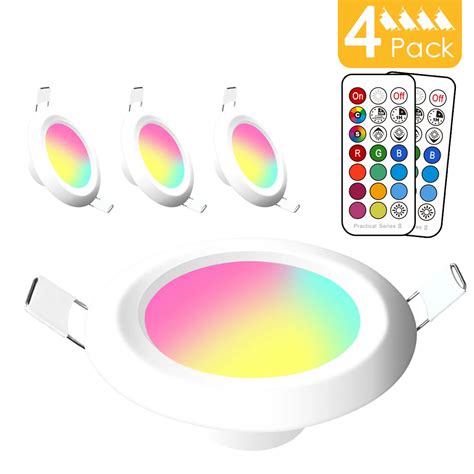 Ayarlanabilir Led Spot K W Yuvarlak Downlight Rgb G Mme Spot Tavan