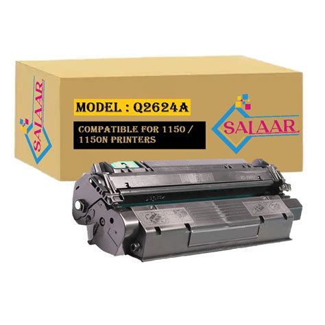 Salaar Q2624a 2624a 24a Toner Cartridge Compatible With Laserjet 1150 1150n Printers Amazon