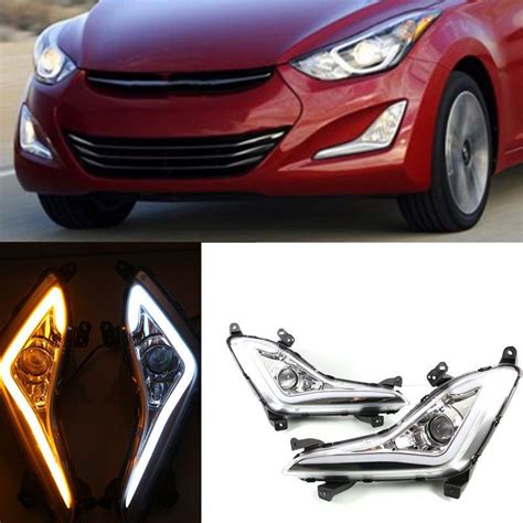 For Hyundai Elantra Daytime Running Lamp Led Drl Fog