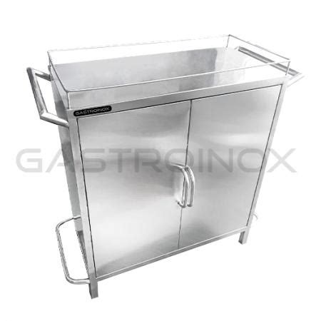 Modulo De 2 Puertas En Acero Inoxidable Gastroinox