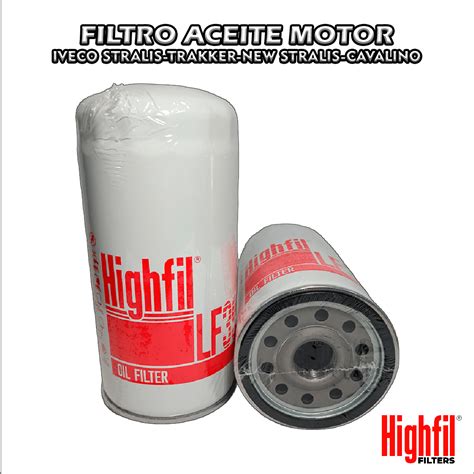 Filtro Aceite Motor Iveco Stralis Trakker New Stralis Cavalino 2992544