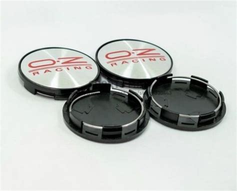 4 Pcs OZ Racing Style 68mm 62mm M673 Leggera HLT Konig BLACK Wheel