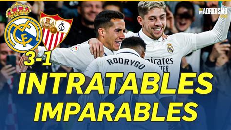 Imparables En La Carrera Por La Liga Real Madrid Sevilla Youtube