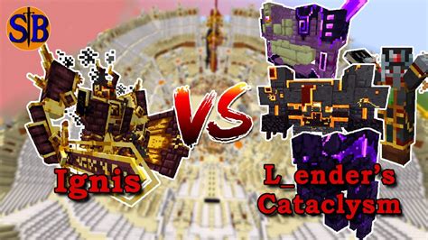 Ignis Vs L Ender S Cataclysm Minecraft Mob Battle Youtube