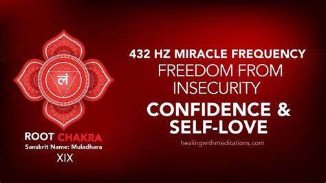 Freedom From Insecurity Confidence Self Love Hz Miracle Root