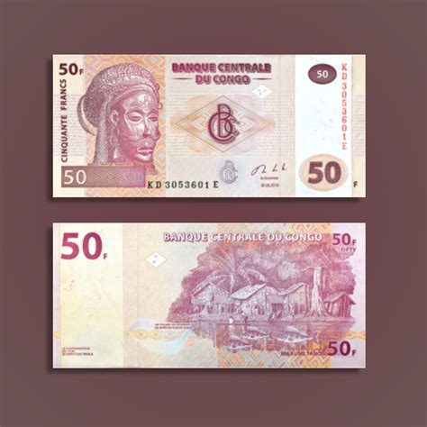 Congo Currency Note Features Mask | Mintage World