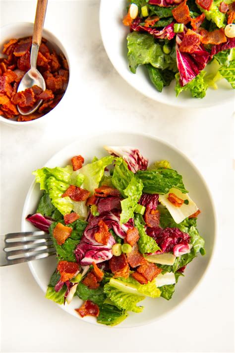 Wilted Lettuce Salad With Hot Bacon Dressing | Easy Dinner Ideas