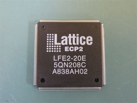 Lattice Semiconductor LFE2 12E 5QN208C Qty Of 1 Per Lot IC S FPGA ECP2