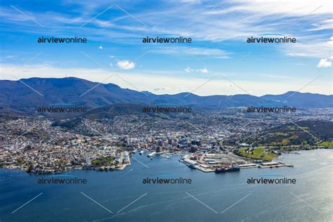 Aerial Photography Hobart CBD Tasmania - Airview Online