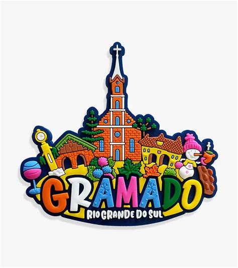 Ímã de Gramado Ímã de geladeira Emborrachado Loja de Artigos