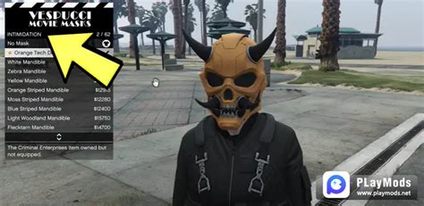 All Halloween Tech Demon Masks Colors And Variations And Outfits In Gta V