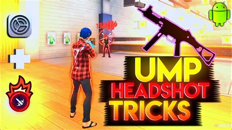 UMP HeadShot Tips And Tricks In FreeFire UMP Only Red Number HeadShot