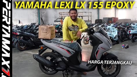 Detail Lengkap Review Yamaha LEXI LX 155 Grey Abu Abu Doff Epoxy