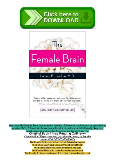 [download In Pdf The Female Brain Book]