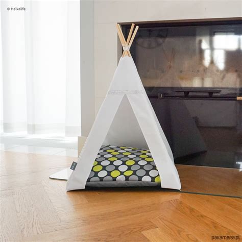 Legowisko Tipi Glamour Bia E Zielone Grochy Pakamera Pl