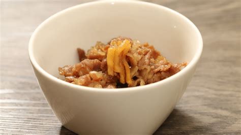 ご飯のおともに牛肉の時雨煮の作り方 How to make simmered beef with ginger YouTube