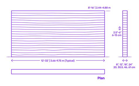Masonry Wall Rammed Earth Dimensions And Drawings