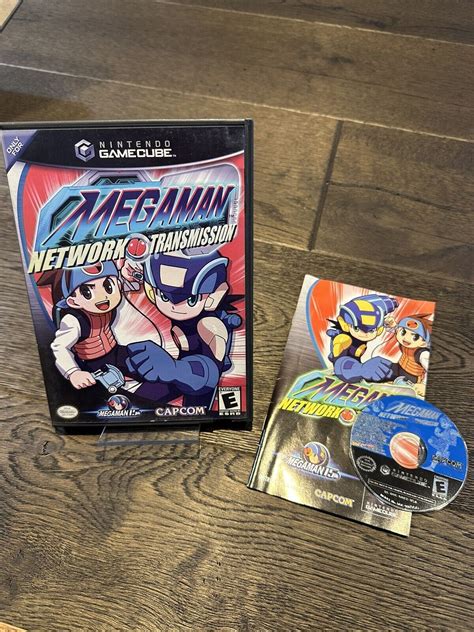 Mega Man Network Transmission Nintendo Gamecube Cib Read