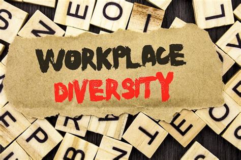 Handwriting Announcement Text Showing Workplace Diversity Concept