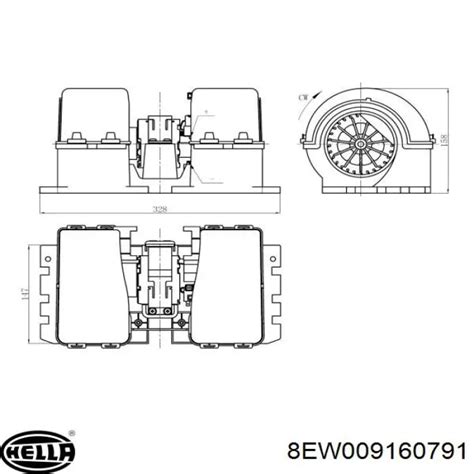 402064M Termal motor eléctrico ventilador habitáculo comprar barato