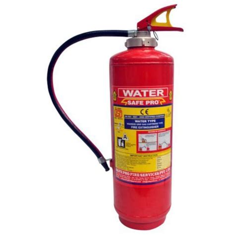 Mild Steel A Class Water Type Stored Pressure Fire Extinguisher For