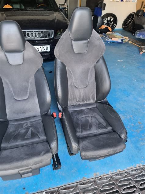 Fotele Audi Rs S A C F Recaro Sk Ra Alcantar Fajs Awice