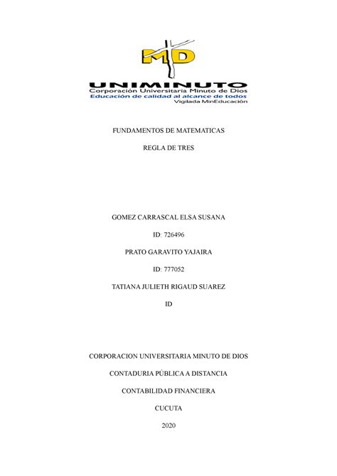 Fundamentos De Matematica Aplicada A Un Sector Especifico Fundamentos