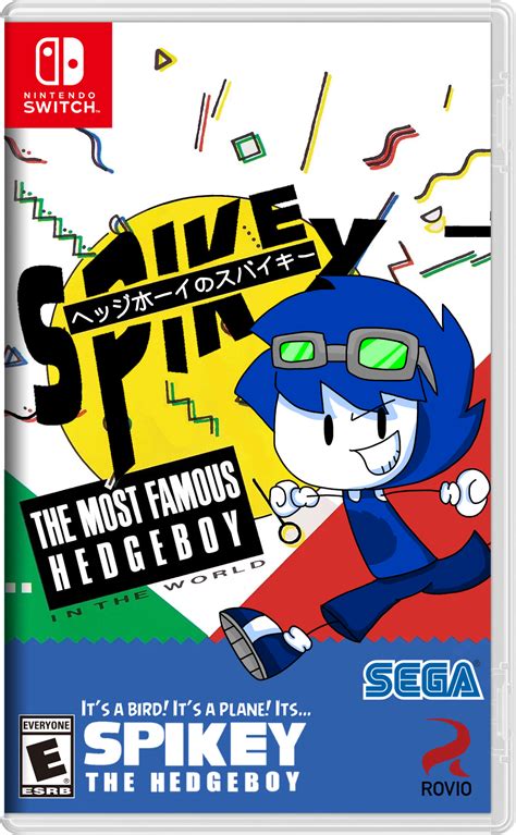 Spikey The Hedgeboy Box Art By Spikeythehedgeboy On Deviantart