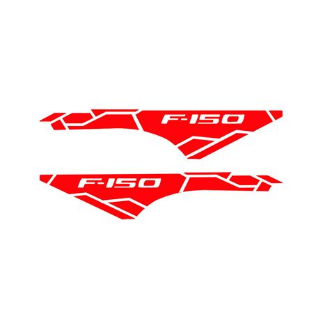 2pcs Side Stripe Body Decals Graphics Vinyl Sticker Logo Fit To Ford