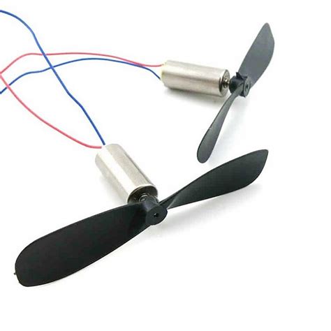 716 Magnetic Micro Coreless Motor 55 MM Propeller For Micro Quadcopters