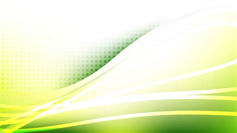 Green Yellow and White Abstract Background Vector