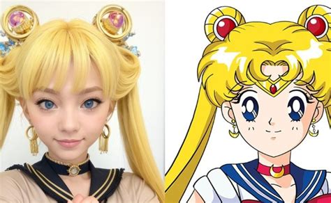 As Ser A Sailor Moon Como Una Chica De Carne Y Hueso Seg N La Ia