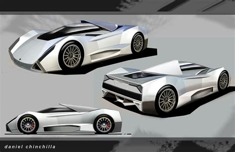 Lamborghini Le Mans Concept Car Body Design