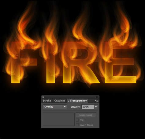 How to Create a Fire Text Effect in Illustrator