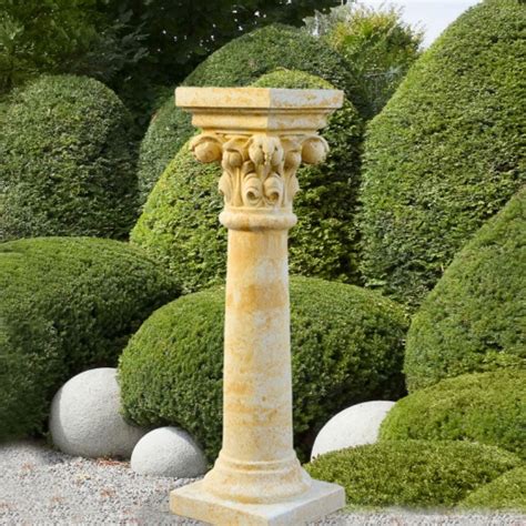 Historische Garten Säule aus Stein Seranda Gartentraum de