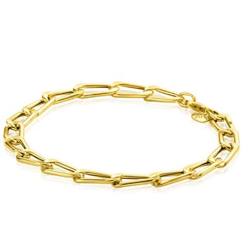 Zinzi Gouden Armband Schakel Zga De Juwelenwinkel