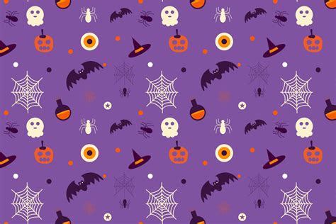 Halloween Minimal Pattern Decoration Graphic By Iftidigital · Creative