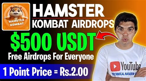 Hamster Kombat Airdrops Free How To Use Hamster Kombat