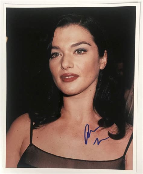 Rachel Weisz Autographed Glossy 8x10 Photo AACS Autographs