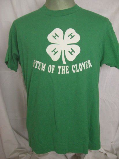 Sold Vintage 4h Four H Green Size Medium Large T Shirt