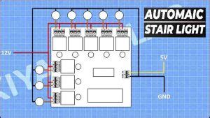 How To Make Automatic Stair Lights Controller TRONICSpro