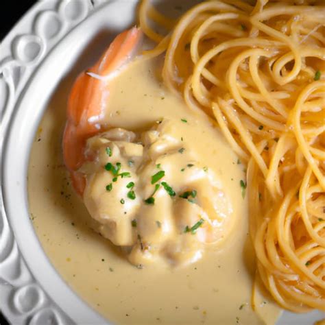 Spaghetti Met Gebakken Scampis En Kreeften Roomsaus Jumbo