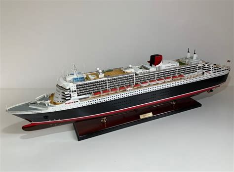 VL Ship Models Queen Mary 2 Ship Model 1 Wood Catawiki