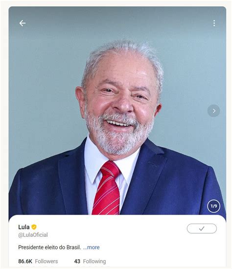 Lula Cria Seu Perfil Na Rede Social Koo Mobile Time