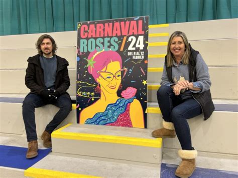 Es Dona A Con Ixer El Cartell Del Carnaval De Roses