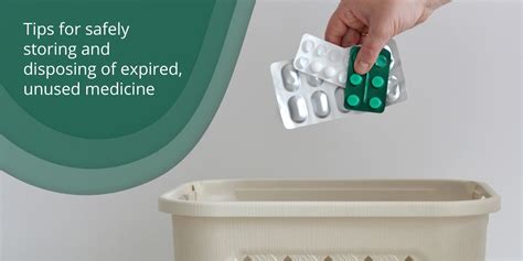 Tips For Safely Storing And Disposing Of Expired Unused Medicine